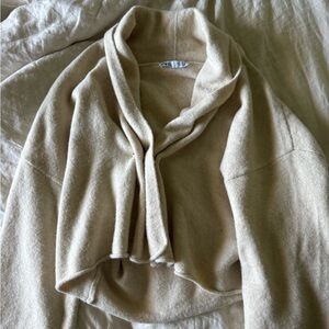Zara Cream Cowl Neck Sweater